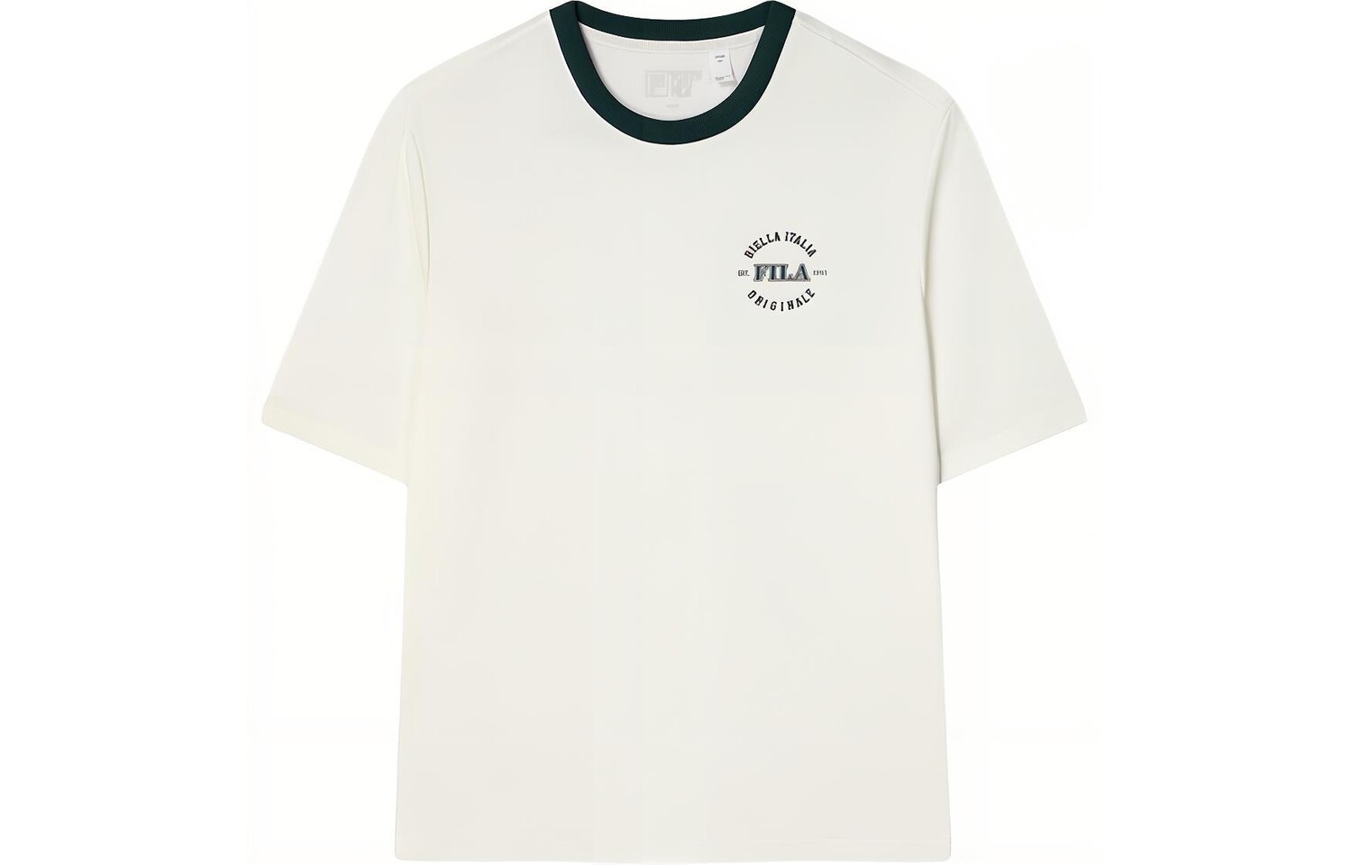 Футболка унисекс свежая молочно-белая Fila, белый
Футболка унисекс свежая молочно-белая Fila, белый