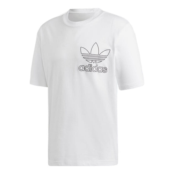 Футболка оригинальные очертания футболка повседневная уютная круглая горловина короткий рукав Adidas, белый
Футболка оригинальные очертания футболка повседневная уютная круглая горловина короткий рукав Adidas, белый