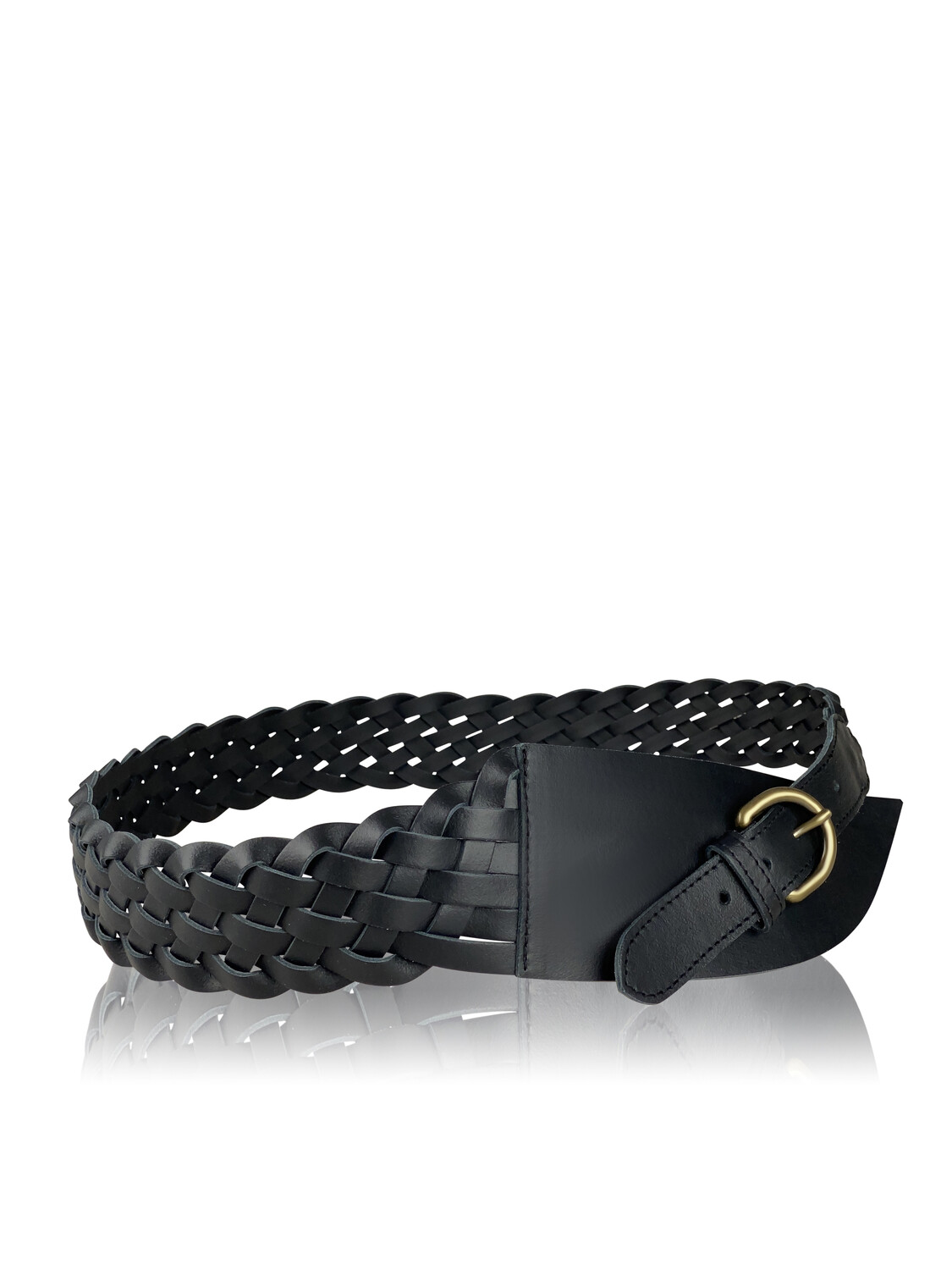 Ремень collezione alessandro Leder Lucina, черный 
Ремень collezione alessandro Leder Lucina, черный