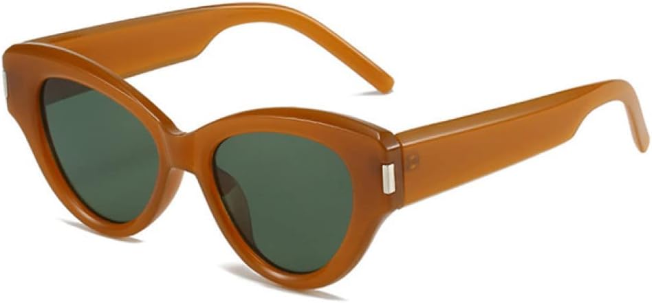 Женские солнцезащитные очки «кошачий глаз» в стиле ретро, желейные очки с защитой от УФ-излучения UV400, мужские солнцезащитные очки с заклепками generic, Orange Dark Green
Женские солнцезащитные очки «кошачий глаз» в стиле ретро, желейные очки с защитой от УФ-излучения UV400, мужские солнцезащитные очки с заклепками generic, Orange Dark Green