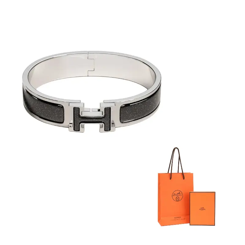 Позолоченные браслеты унисекс серебристый HERMES, черный серебряный
Позолоченные браслеты унисекс серебристый HERMES, черный серебряный