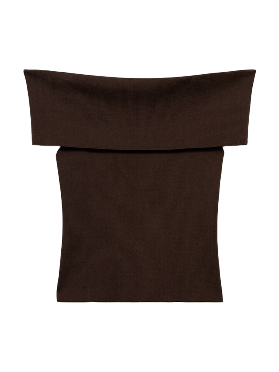 Вязаный топ MANGO SESETE, коричневый
Вязаный топ MANGO SESETE, коричневый