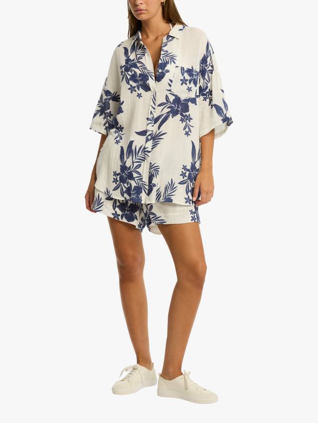 Алоха рубашка 1 Sea Level, White/Blue
Алоха рубашка 1 Sea Level, White/Blue