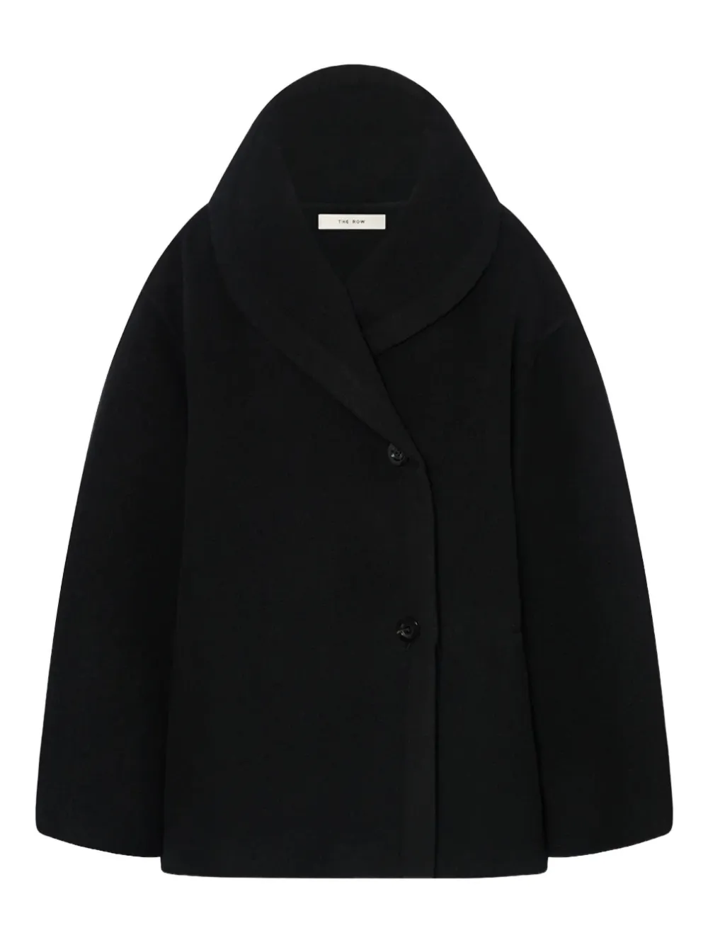 Двубортное пальто The Row, черный
Двубортное пальто The Row, черный