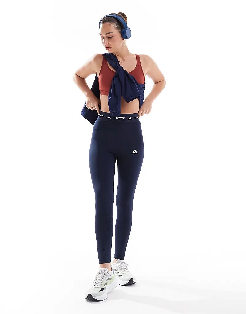 Леггинсы adidas Training tech fit 7/8 Sculpt темно-синего цвета adidas performance
Леггинсы adidas Training tech fit 7/8 Sculpt темно-синего цвета adidas performance