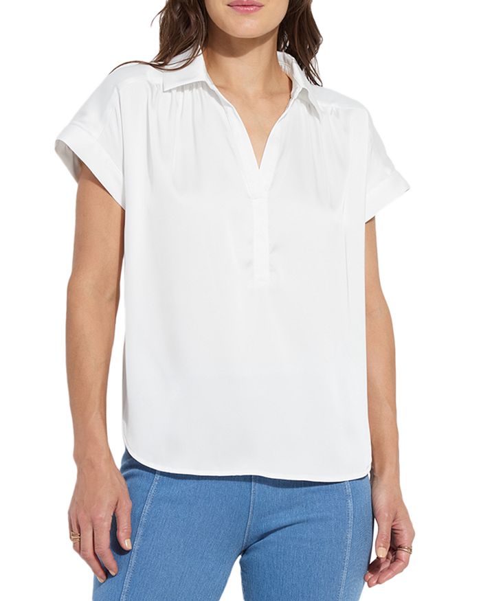 Амая Топ на завязках Lyssé Plus, слоновая кость/кремовый
Амая Топ на завязках Lyssé Plus, слоновая кость/кремовый