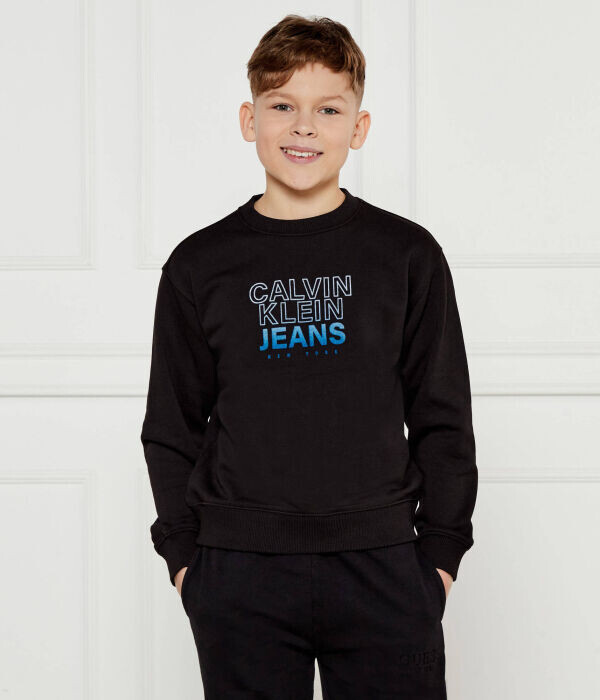 Толстовка Calvin Klein Jeans Regular Fit, черный / синий
Толстовка Calvin Klein Jeans Regular Fit, черный / синий