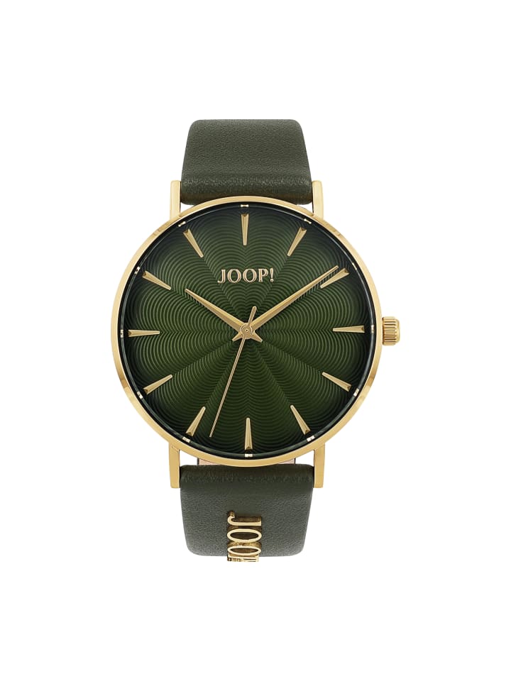 JOOP! Кварцевые часы, кожаный ремешок, корпус из нержавеющей стали, цвет хаки
JOOP! Кварцевые часы, кожаный ремешок, корпус из нержавеющей стали, цвет хаки