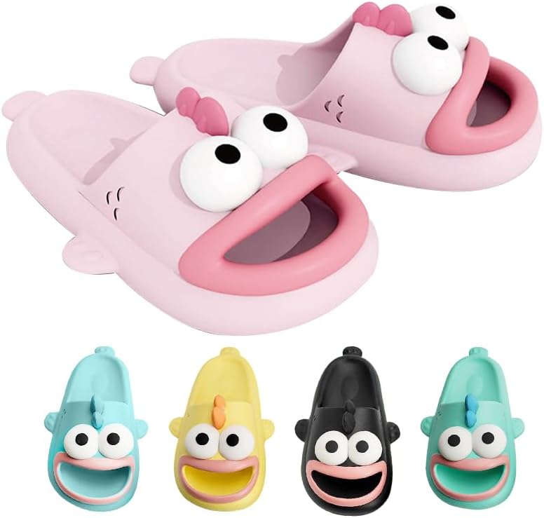 Тапочки с язычком, шлепанцы «Рыбий облачный» для женщин и мужчин, тапочки с животными, сандалии с открытым носком, летние нескользящие пляжные тапочки для душа Tokisaki, розовый
Тапочки с язычком, шлепанцы «Рыбий облачный» для женщин и мужчин, тапочки с животными, сандалии с открытым носком, летние нескользящие пляжные тапочки для душа Tokisaki, розовый