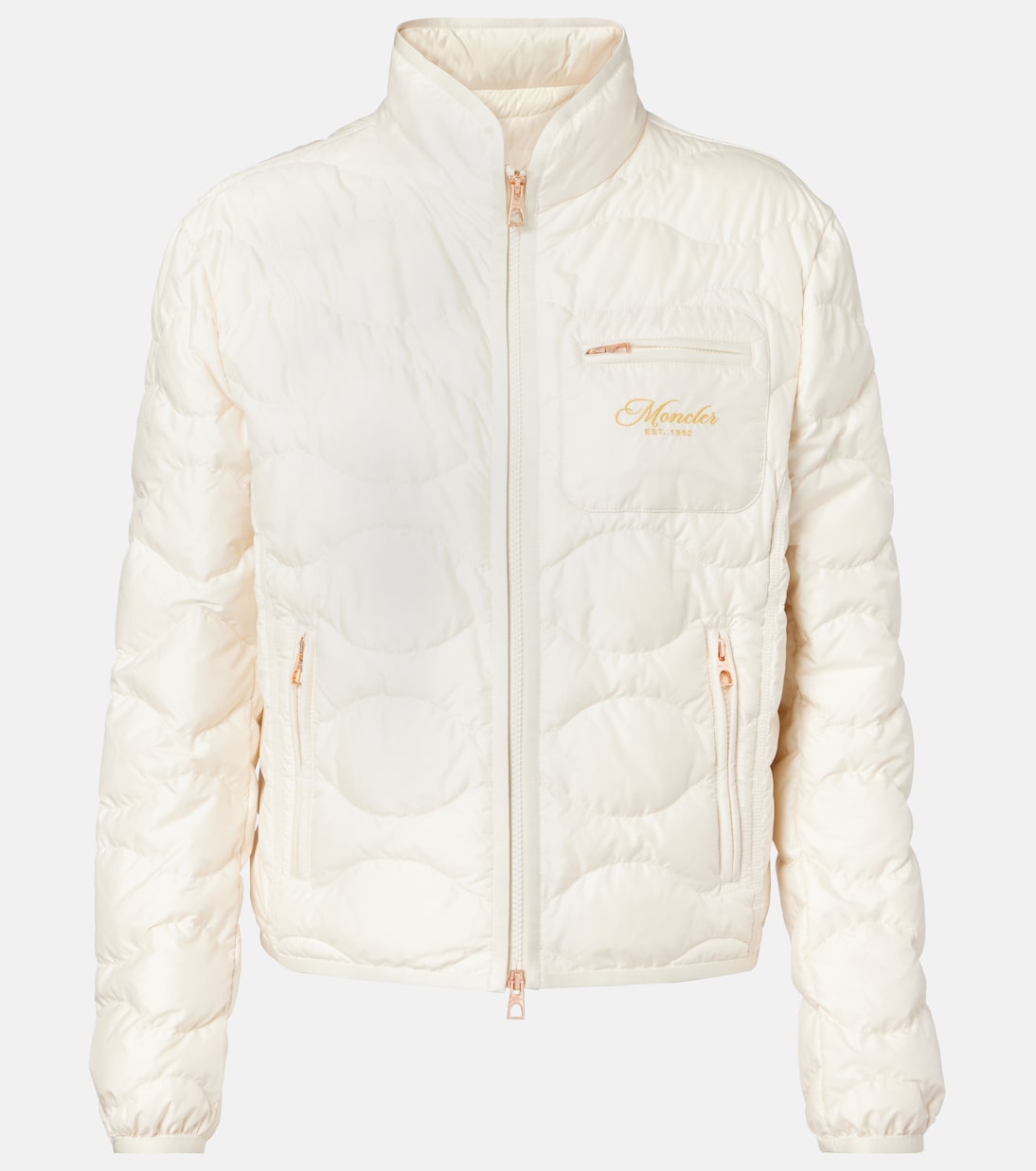 Стеганая куртка-пуховик Tegea из рипстопа Moncler, белый
Стеганая куртка-пуховик Tegea из рипстопа Moncler, белый