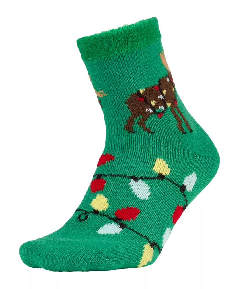Носки Northeast Outfitters Cozy Cabin для взрослых с праздничным рисунком до щиколотки, цвет Green Moose
Носки Northeast Outfitters Cozy Cabin для взрослых с праздничным рисунком до щиколотки, цвет Green Moose