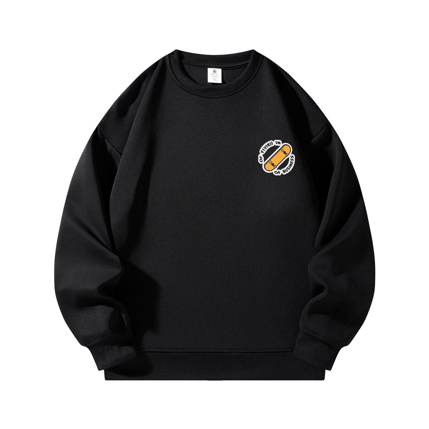 Свитшот мужской YIVIKII, черный
Свитшот мужской YIVIKII, черный