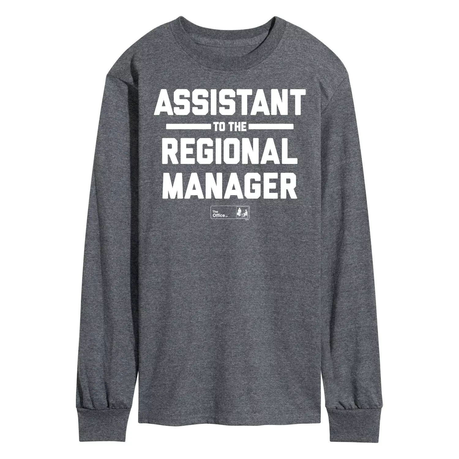 Мужская футболка с длинными рукавами The Office Assistant Regional Mgr Licensed Character
Мужская футболка с длинными рукавами The Office Assistant Regional Mgr Licensed Character