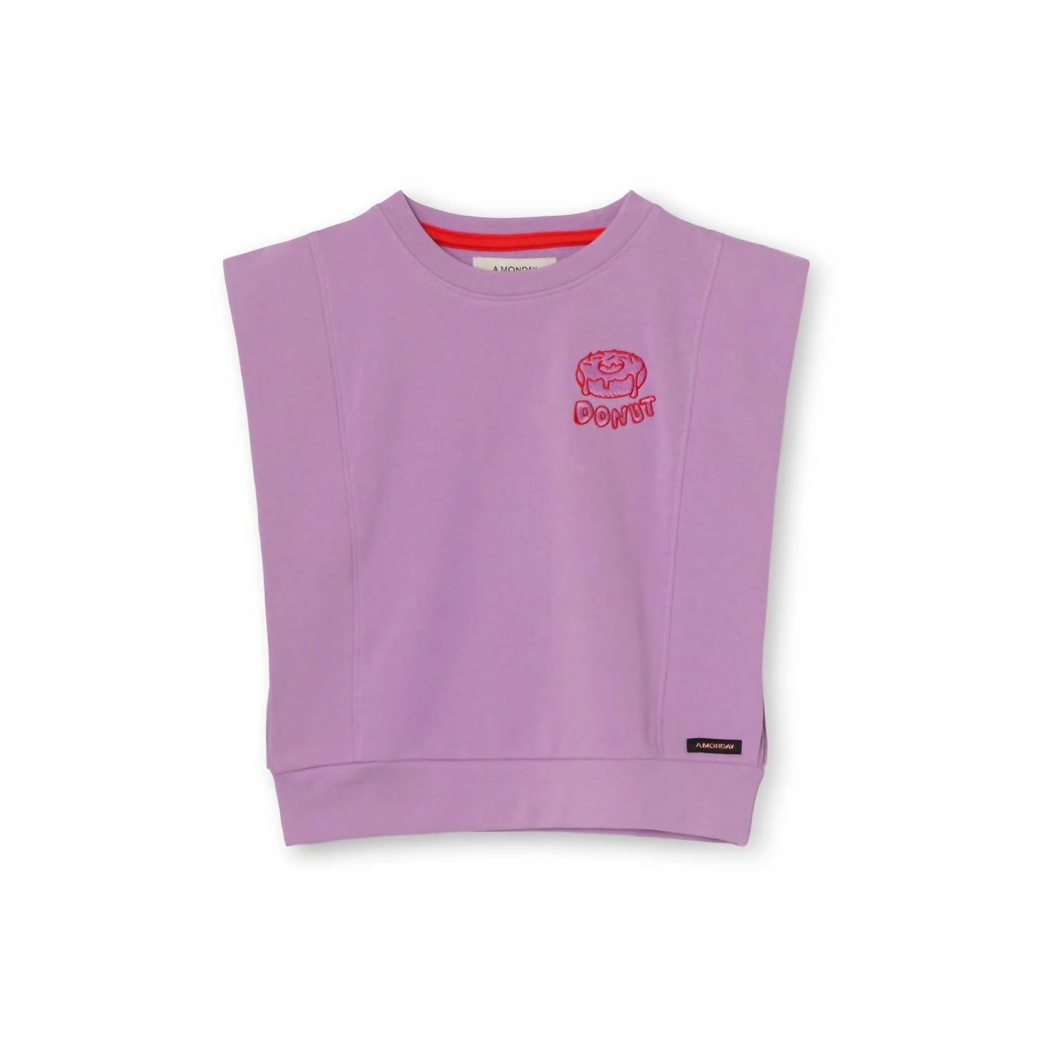 Свитшот без рукавов для девочек цвета африканской фиалки A Monday in Copenhagen, фиолетовый
Свитшот без рукавов для девочек цвета африканской фиалки A Monday in Copenhagen, фиолетовый