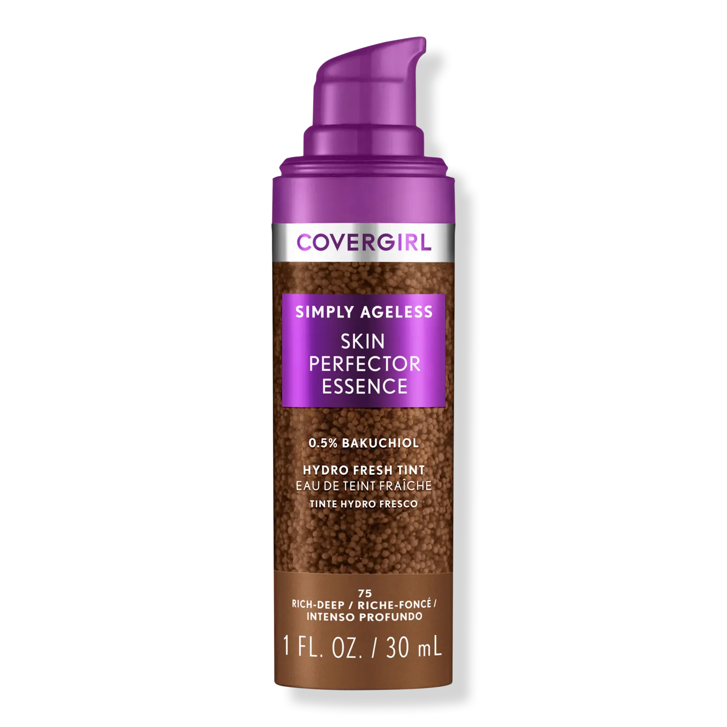 Тональная основа Simply Ageless Skin Perfector Essence Foundation CoverGirl, Rich-Deep
Тональная основа Simply Ageless Skin Perfector Essence Foundation CoverGirl, Rich-Deep