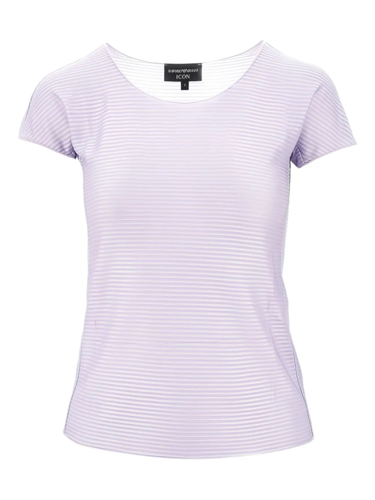 Полосатая футболка Emporio Armani, фиолетовый
Полосатая футболка Emporio Armani, фиолетовый