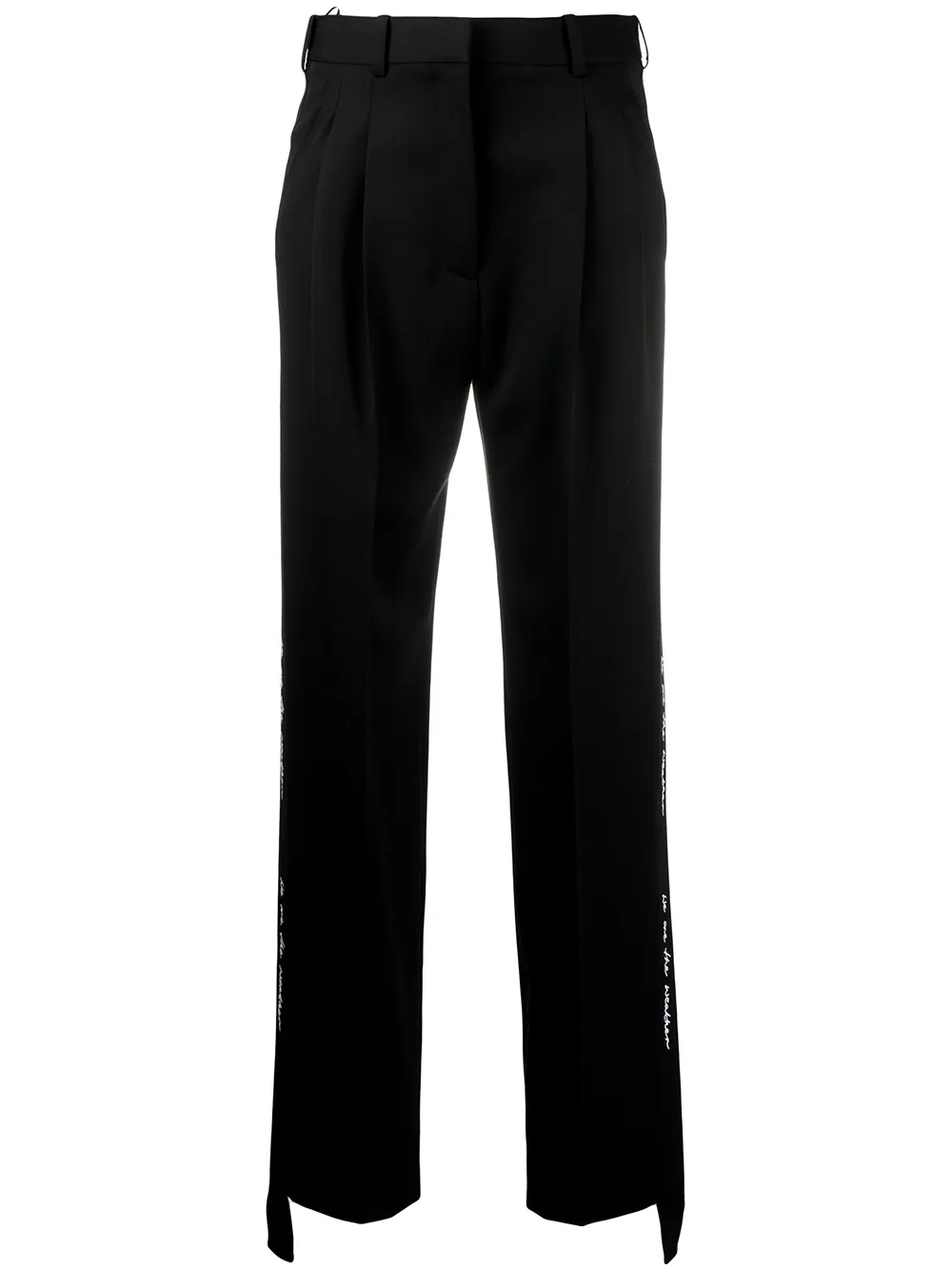 Брюки прямого кроя с кантом STELLA MCCARTNEY, черный
Брюки прямого кроя с кантом STELLA MCCARTNEY, черный