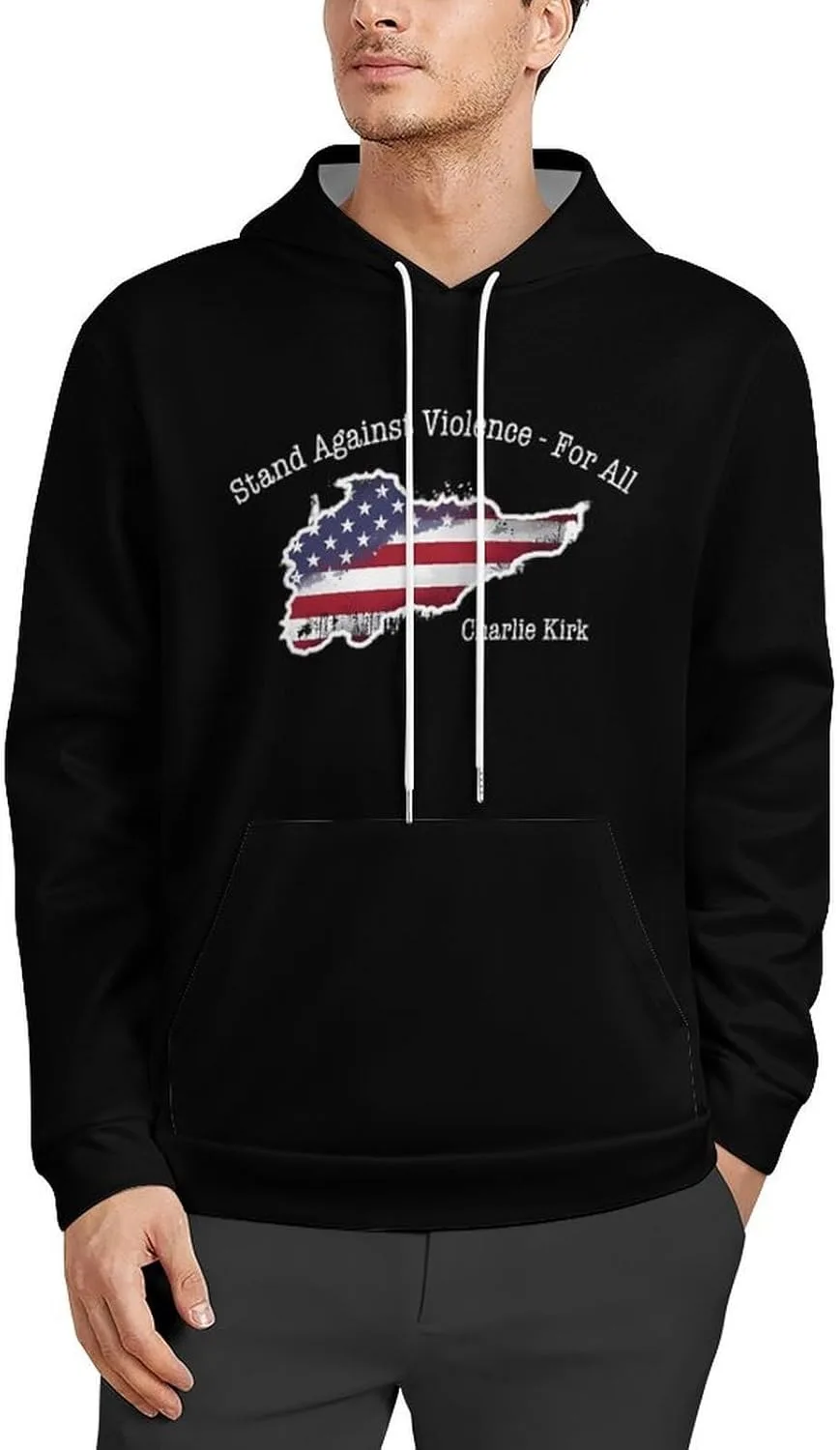 Толстовка с капюшоном Charlie Kirk для мужчин, легкая, с карманами CONGIRLBOON
Толстовка с капюшоном Charlie Kirk для мужчин, легкая, с карманами CONGIRLBOON