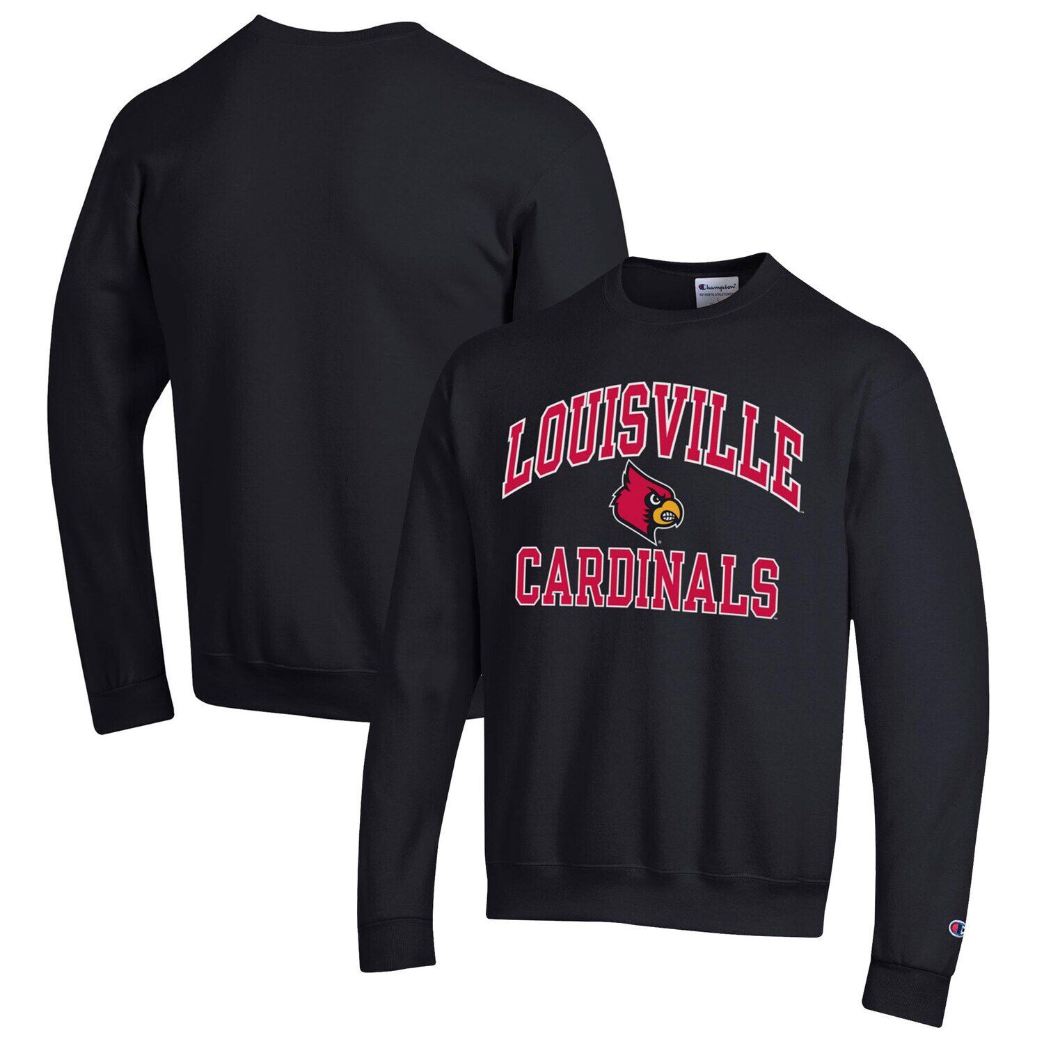 Мужской черный свитшот Louisville Cardinals High Motor Pullover Champion
Мужской черный свитшот Louisville Cardinals High Motor Pullover Champion