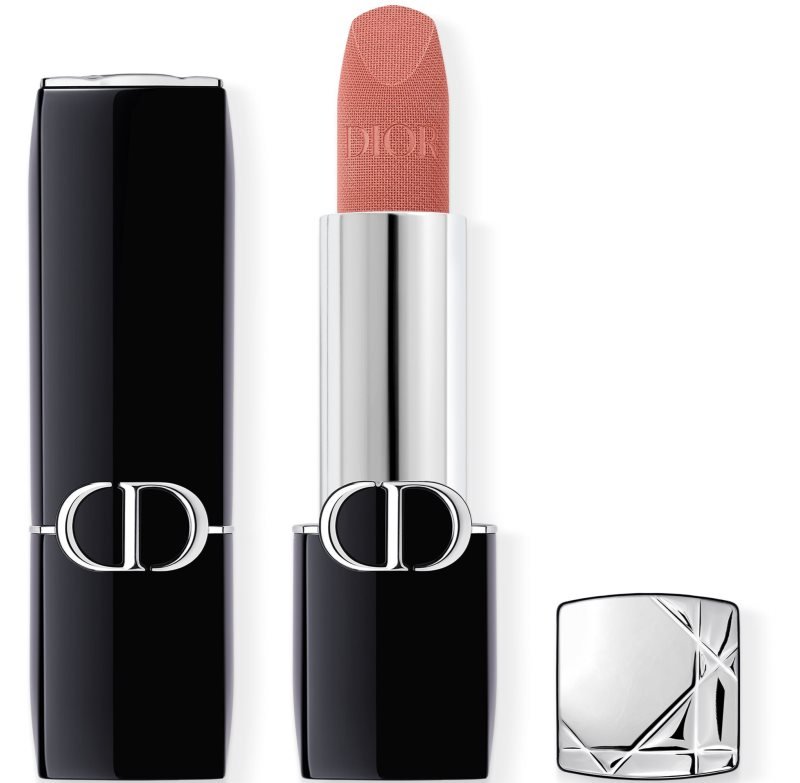 Стойкая губная помада DIOR Rouge Dior во флаконе со сменным картриджем, оттенок 100 Nude Look Velvet, 3,5 г
Стойкая губная помада DIOR Rouge Dior во флаконе со сменным картриджем, оттенок 100 Nude Look Velvet, 3,5 г