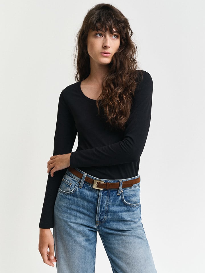 Рубашка с длинным рукавом Gant, черный
Рубашка с длинным рукавом Gant, черный