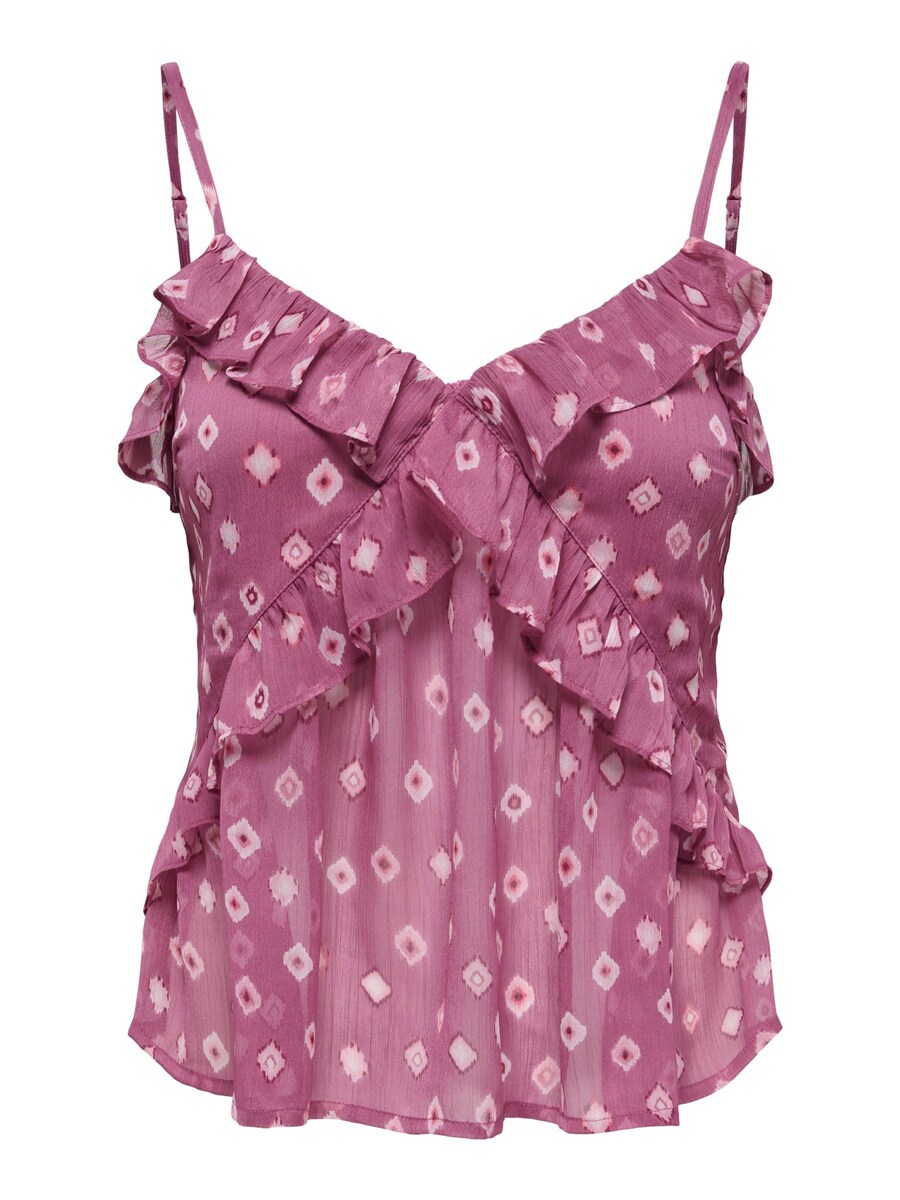 Топ ONLY ONL30, розовый/пурпурный/темно-розовый
Топ ONLY ONL30, розовый/пурпурный/темно-розовый