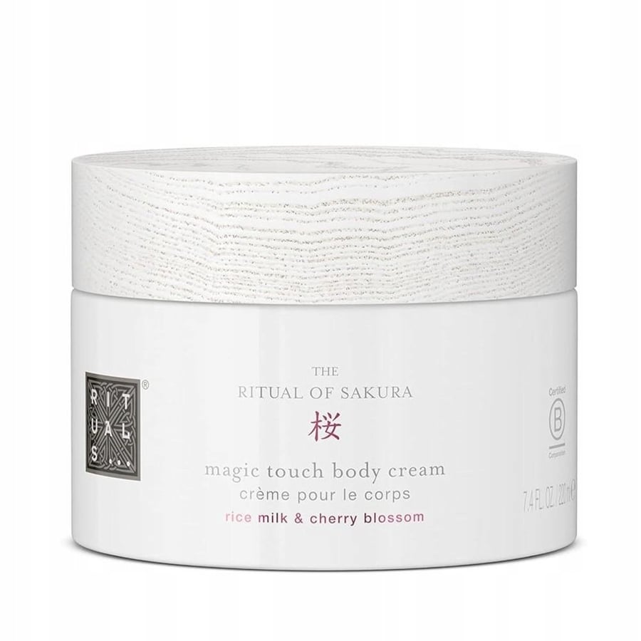 Ритуалы Крем для тела «Ритуал Сакуры» с рисовым молоком и цветками вишни 220 мл Rituals
Ритуалы Крем для тела «Ритуал Сакуры» с рисовым молоком и цветками вишни 220 мл Rituals