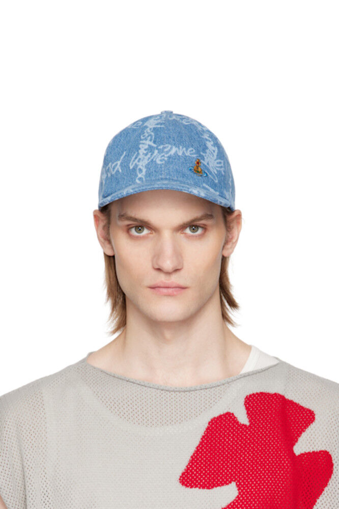 Синяя бейсболка VW Grid Vivienne Westwood
Синяя бейсболка VW Grid Vivienne Westwood