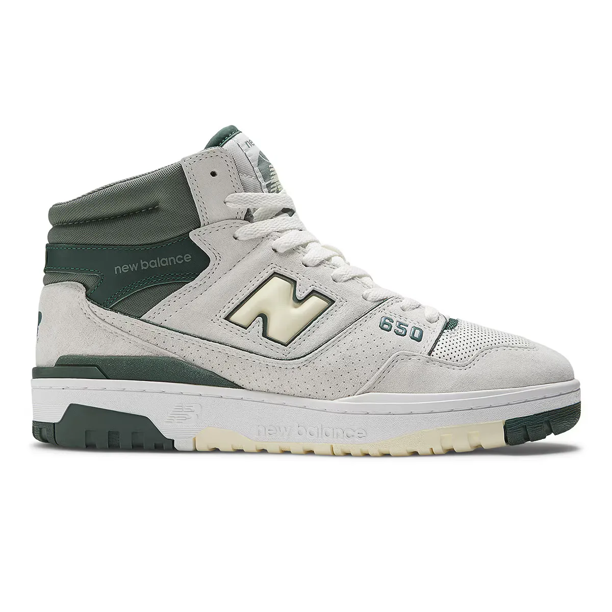 Мужские повседневные кроссовки Retro Basket 650 PREMIUM New Balance, белый/зеленый
Мужские повседневные кроссовки Retro Basket 650 PREMIUM New Balance, белый/зеленый