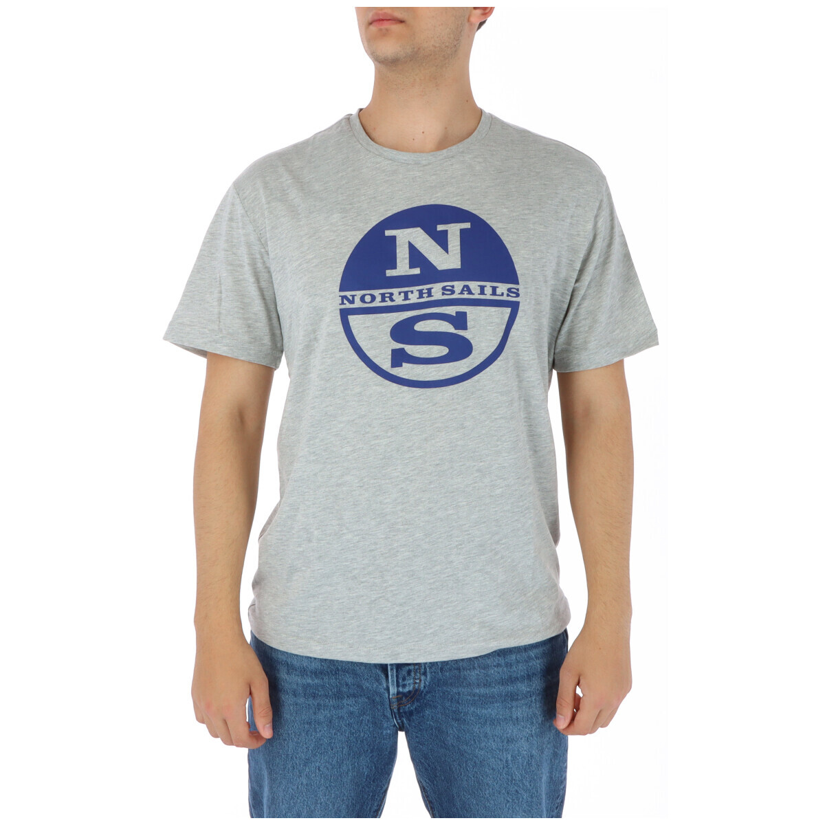 Футболка мужская North Sails с фирменным принтом, серый 
Футболка мужская North Sails с фирменным принтом, серый