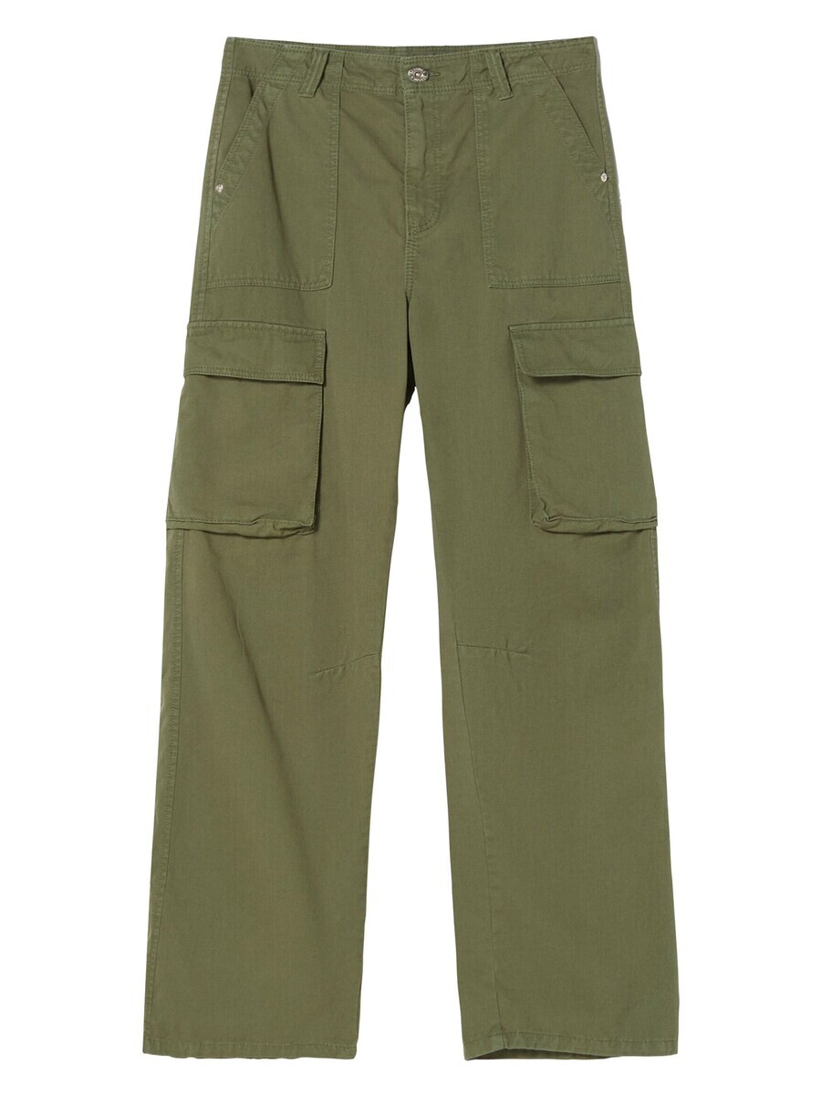 Брюки карго Bershka, хаки
Брюки карго Bershka, хаки