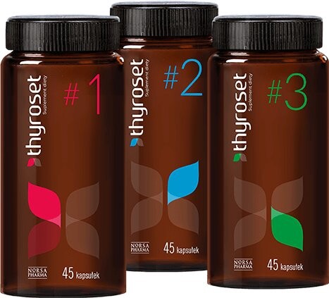 Norsa Pharma, Тиросет, 3х45 капсул.
Norsa Pharma, Тиросет, 3х45 капсул.