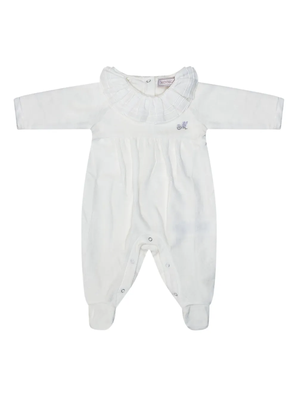 Платье с оборками и логотипом Monnalisa, белый
Платье с оборками и логотипом Monnalisa, белый