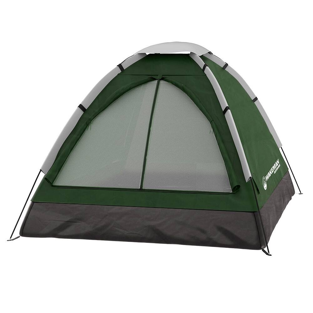 Водонепроницаемая походная палатка Wakeman Outdoors на 2 человека с дождевиком и сумкой для переноски, зеленый
Водонепроницаемая походная палатка Wakeman Outdoors на 2 человека с дождевиком и сумкой для переноски, зеленый
