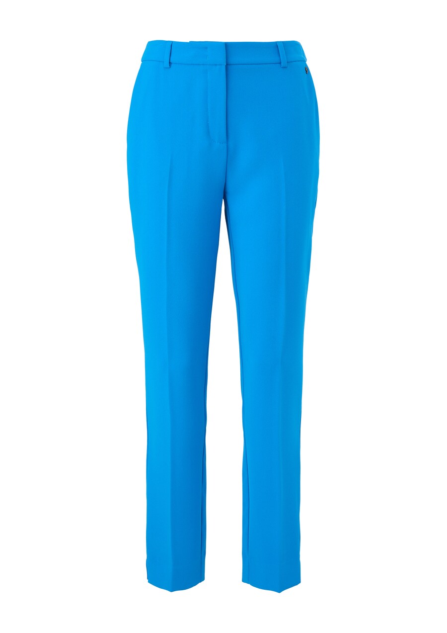Узкие брюки со складками COMMA, Light blue
Узкие брюки со складками COMMA, Light blue