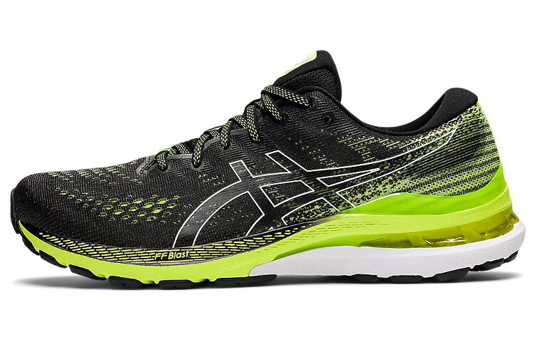ASICS Gel-Kayano 28 Black Hazard Зеленый
ASICS Gel-Kayano 28 Black Hazard Зеленый
