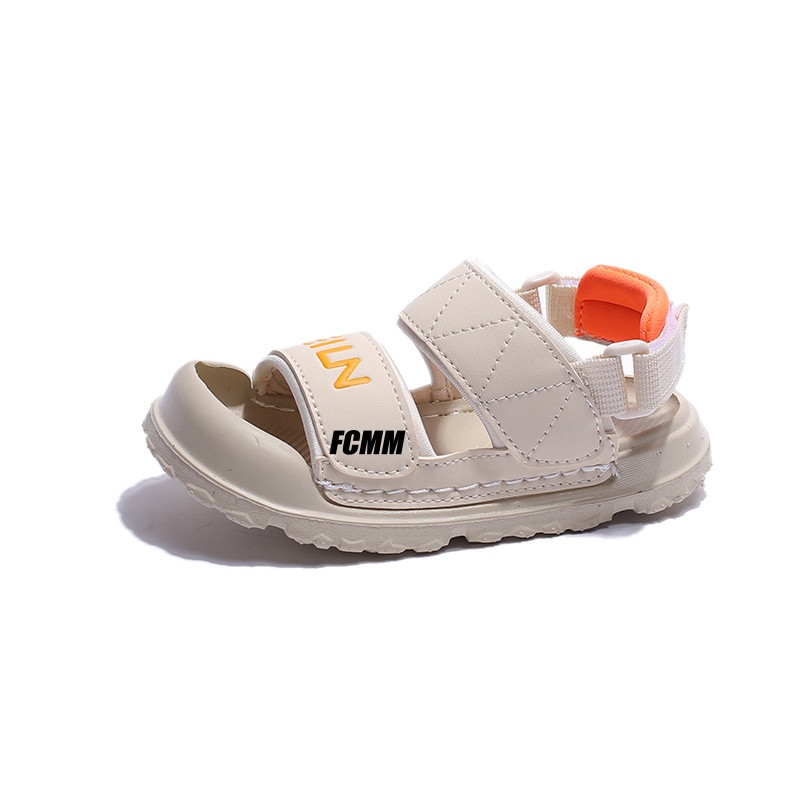 Детские сандалии с нескользящей подошвой FCMM, бежевый
Детские сандалии с нескользящей подошвой FCMM, бежевый