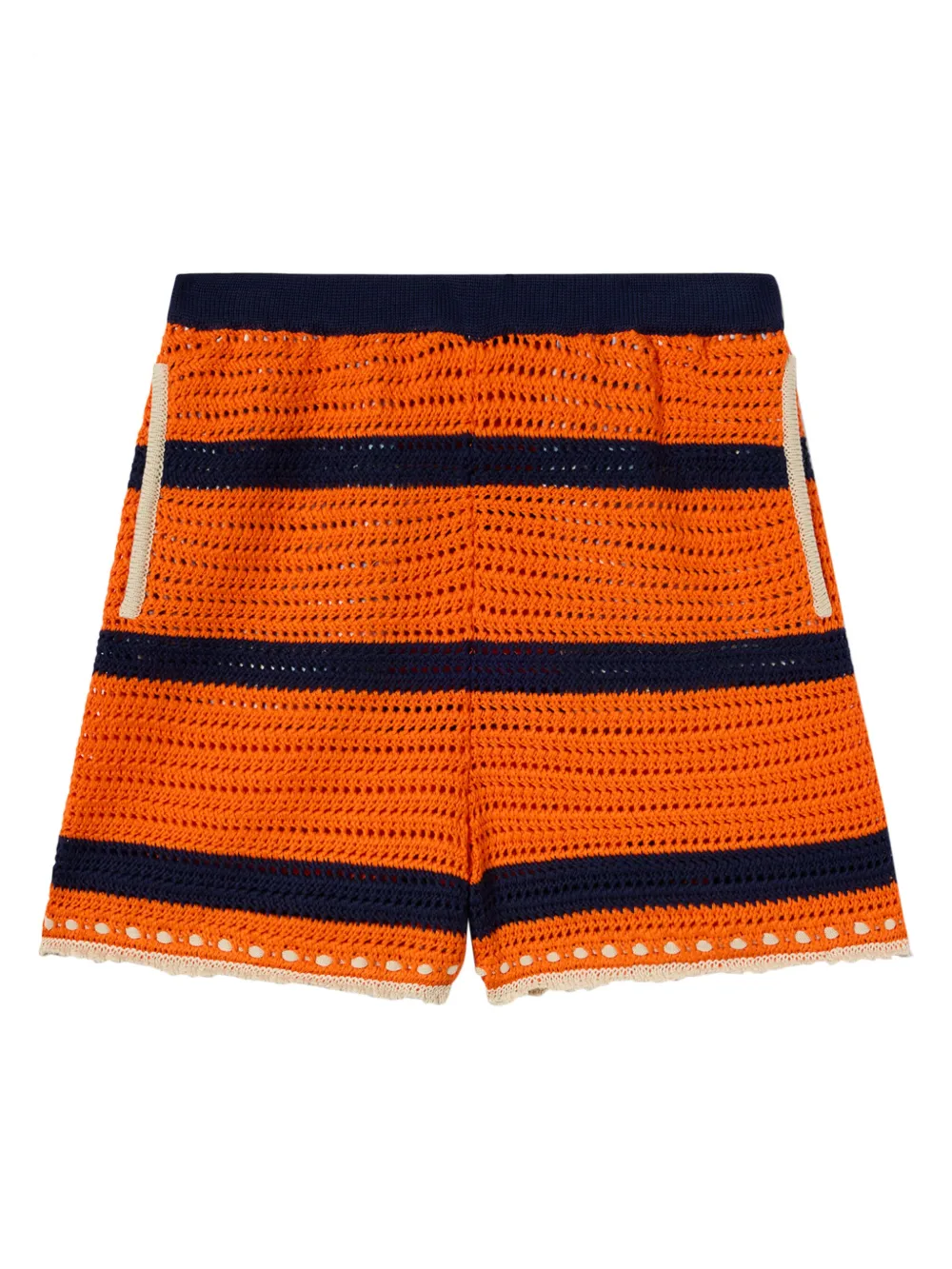 Полосатые шорты в технике кроше La DoubleJ, оранжевый
Полосатые шорты в технике кроше La DoubleJ, оранжевый