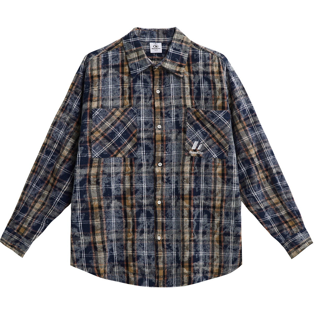 Рубашка унисекс NANDCHN, синий
Рубашка унисекс NANDCHN, синий