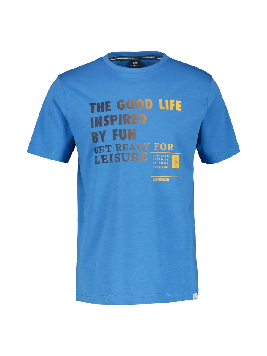 Футболка LERROS "Мужская футболка LERROS с принтом спереди", цвет Lagoon Blue
Футболка LERROS "Мужская футболка LERROS с принтом спереди", цвет Lagoon Blue