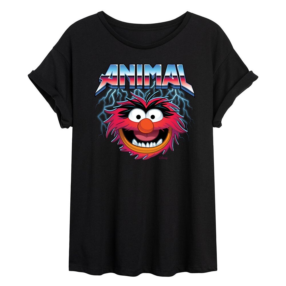 Струящаяся футболка Disney's The Muppets Juniors Animal Rock Licensed Character, черный
Струящаяся футболка Disney's The Muppets Juniors Animal Rock Licensed Character, черный