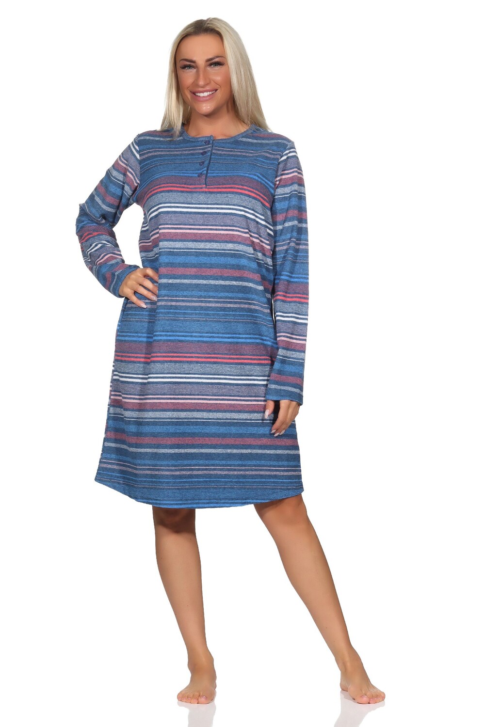 Ночная рубашка NORMANN Frottee, синий
Ночная рубашка NORMANN Frottee, синий