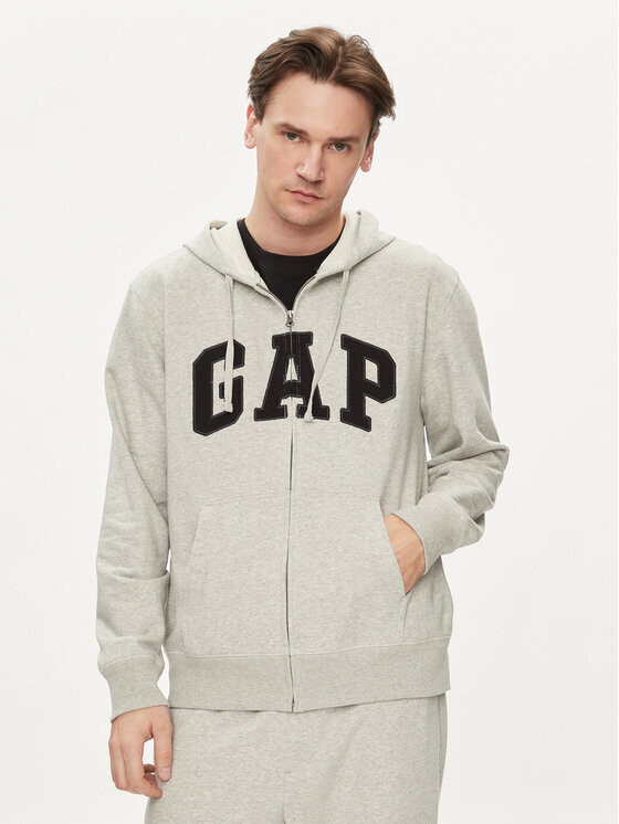 Толстовка обычного кроя Gap, серый
Толстовка обычного кроя Gap, серый