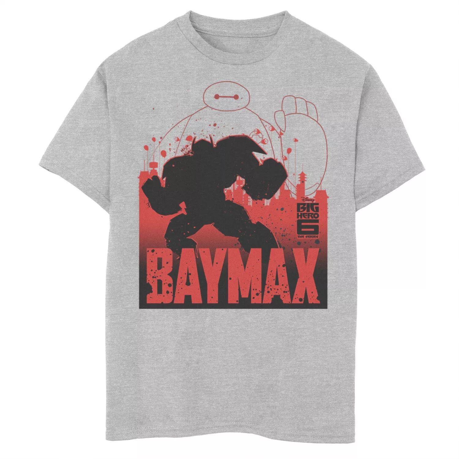 Футболка с рисунком Baymax из сериала Disney's Big Hero 6 для мальчиков 8–20 лет Disney
Футболка с рисунком Baymax из сериала Disney's Big Hero 6 для мальчиков 8–20 лет Disney