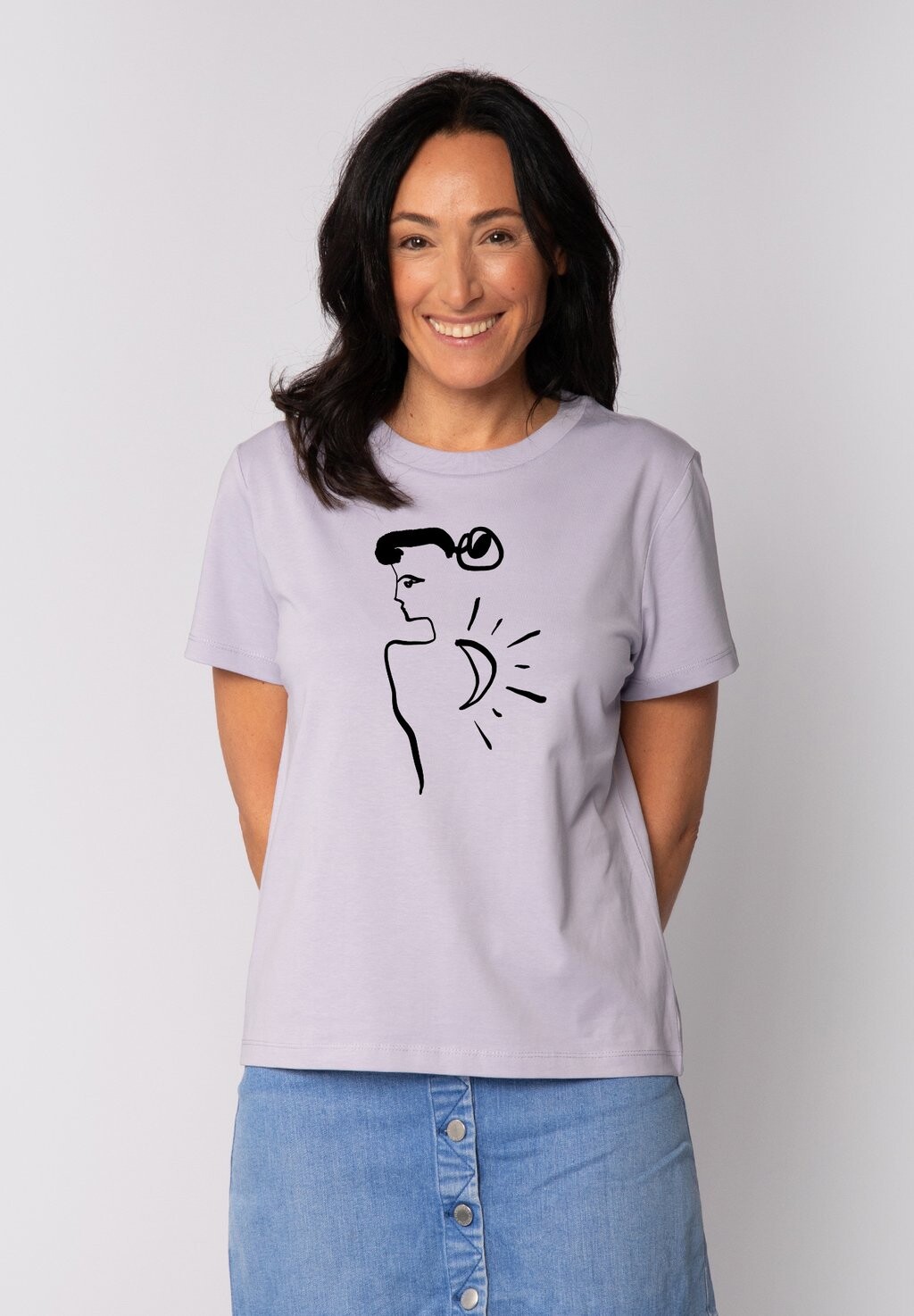 Футболка с принтом watapparel, сиреневый
Футболка с принтом watapparel, сиреневый