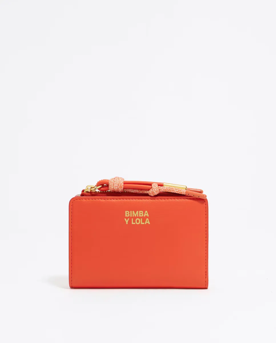 Женский кожаный кошелек с логотипом Bimba y Lola, коралловый
Женский кожаный кошелек с логотипом Bimba y Lola, коралловый