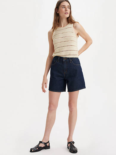Женские мешковатые шорты с высокой посадкой Levi's, цвет Remember Together - Dark Wash
Женские мешковатые шорты с высокой посадкой Levi's, цвет Remember Together - Dark Wash