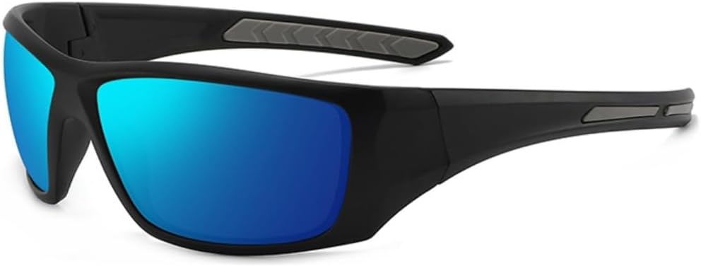 Поляризованные солнцезащитные очки ICARA для мужчин и женщин, солнцезащитные очки с обтекаемой формой для мужчин и женщин, для езды на велосипеде, рыбалки, бега и защиты от УФ-излучения, Black/Blue
Поляризованные солнцезащитные очки ICARA для мужчин и женщин, солнцезащитные очки с обтекаемой формой для мужчин и женщин, для езды на велосипеде, рыбалки, бега и защиты от УФ-излучения, Black/Blue