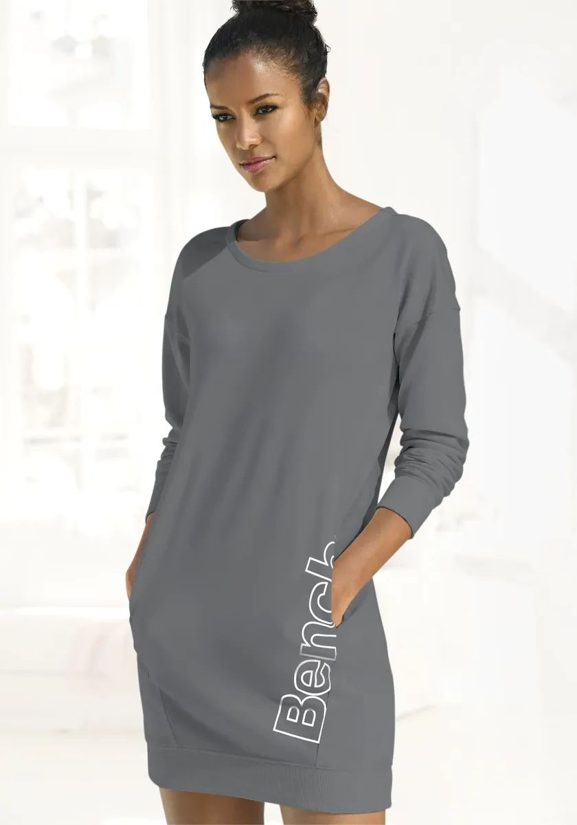 Bench Платье-свитшот Loungewear с логотипом сбоку Bench Loungewear, белый
Bench Платье-свитшот Loungewear с логотипом сбоку Bench Loungewear, белый