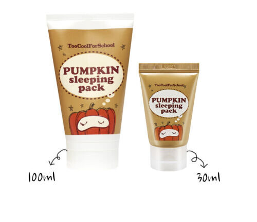 Too Cool for School, Ночная маска с тыквой - Маска для лица, 30 мл
Too Cool for School, Ночная маска с тыквой - Маска для лица, 30 мл